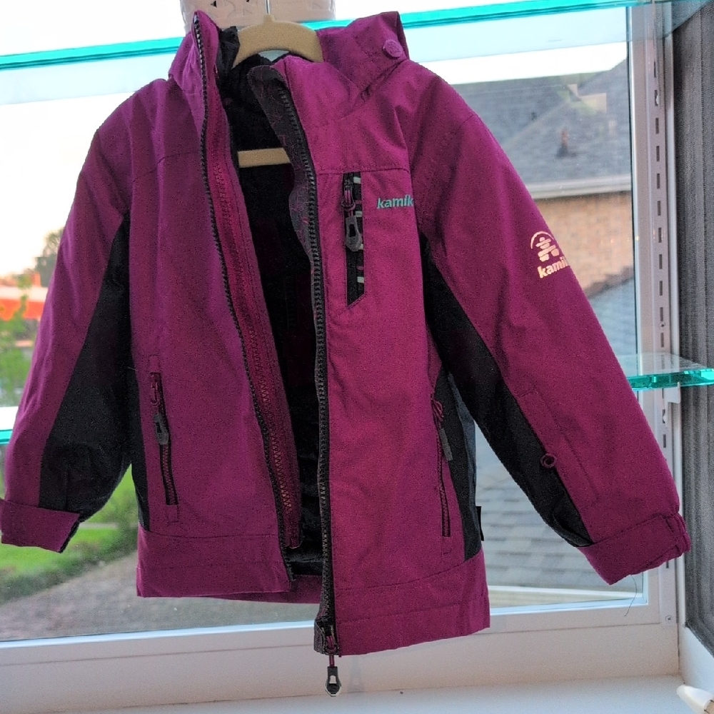 Kamik Austen Snow/Ski Purple Jacket Like New